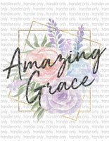 Amazing Grace - Waterslide, Sublimation Transfers