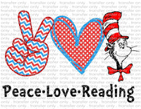 Read Across America - Waterslide, Sublimation Transfers