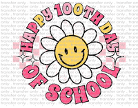 100 Days of School - Waterslide, Sublimation Transfers