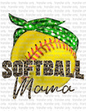 Softball Mama - Waterslide, Sublimation Transfers