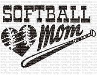 Softball Mom - Waterslide, Sublimation Transfers