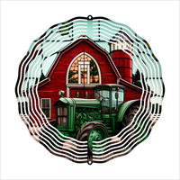 Farm & Tractor - Wind Spinner - Sublimation Transfers