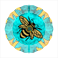 Honeybee - Wind Spinner - Sublimation Transfers