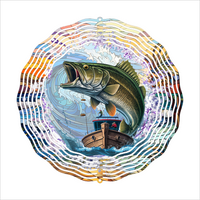 Fish - Wind Spinner - Sublimation Transfers