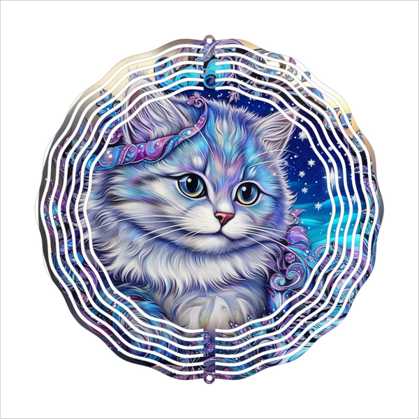 Cat - Wind Spinner - Sublimation Transfers