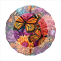 Butterflies - Wind Spinner - Sublimation Transfers