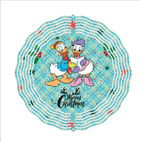 Christmas Character - Wind Spinner - Sublimation Transfers