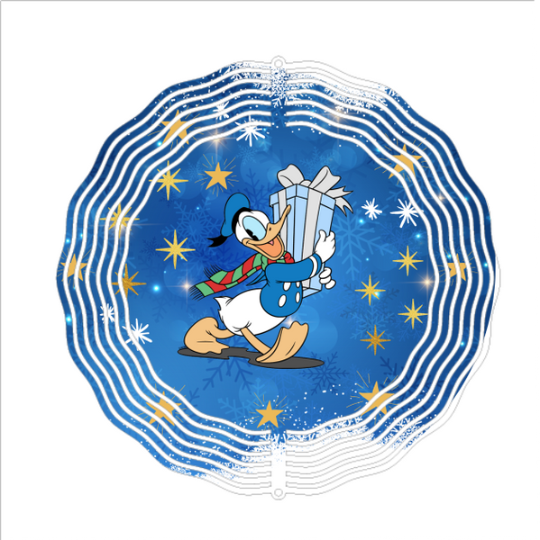 Character Christmas - Wind Spinner - Sublimation Transfers