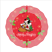 Christmas Character - Wind Spinner - Sublimation Transfers