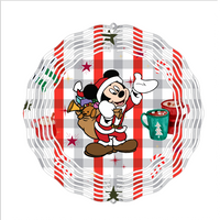 Character Christmas - Wind Spinner - Sublimation Transfers