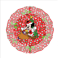 Christmas Character - Wind Spinner - Sublimation Transfers