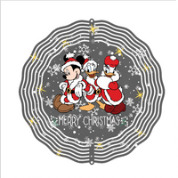 Christmas Character - Wind Spinner - Sublimation Transfers