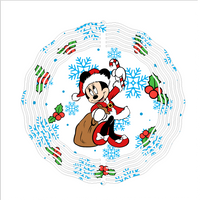 Character Christmas - Wind Spinner - Sublimation Transfers