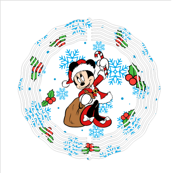 Character Christmas - Wind Spinner - Sublimation Transfers