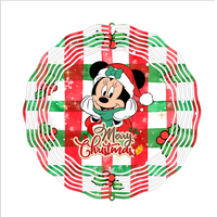 Character Christmas - Wind Spinner - Sublimation Transfers