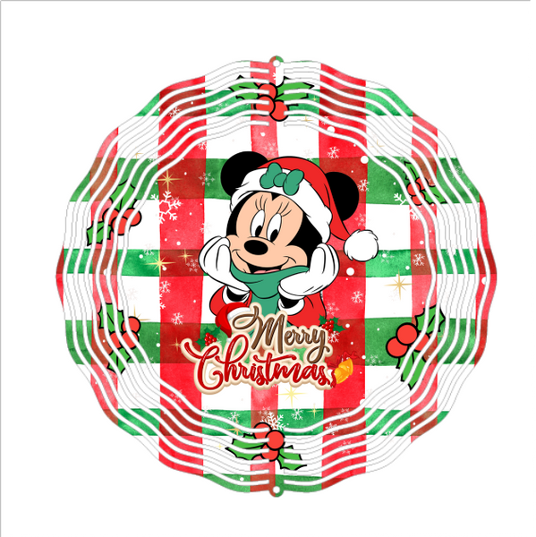 Character Christmas - Wind Spinner - Sublimation Transfers