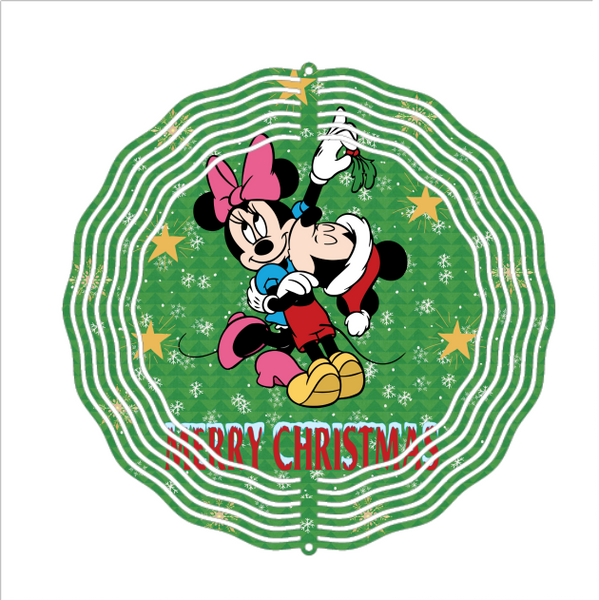 Christmas Character - Wind Spinner - Sublimation Transfers