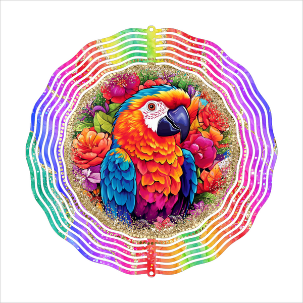 Parrot - Wind Spinner - Sublimation Transfers