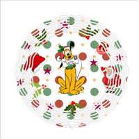 Character Christmas - Wind Spinner - Sublimation Transfers