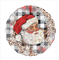 Santa - Wind Spinner - Sublimation Transfers