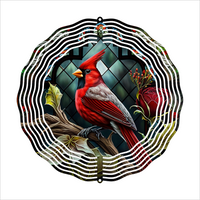 Cardinal - Wind Spinner - Sublimation Transfers