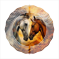 Horses - Wind Spinner - Sublimation Transfers