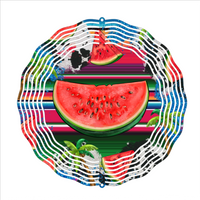 Summer Watermelon - Wind Spinner - Sublimation Transfers