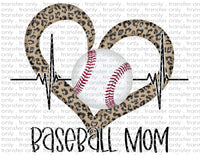 Baseball Mom - Waterslide, Sublimation Transfers