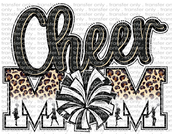 Cheer Mom - Waterslide, Sublimation Transfers