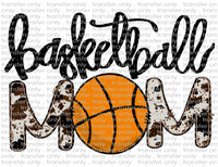 Basketball Mom Cow Print - Waterslide, Sublimation Transfers