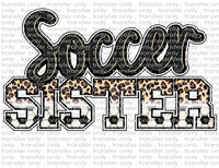 Soccer Sister - Waterslide, Sublimation Transfers