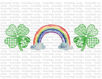 Clover & Rainbow - Waterslide, Sublimation Transfers