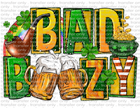 Bad & Boozy St. Patrick's - Waterslide, Sublimation Transfers