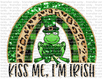 Irish Rainbow Frog - Waterslide, Sublimation Transfers