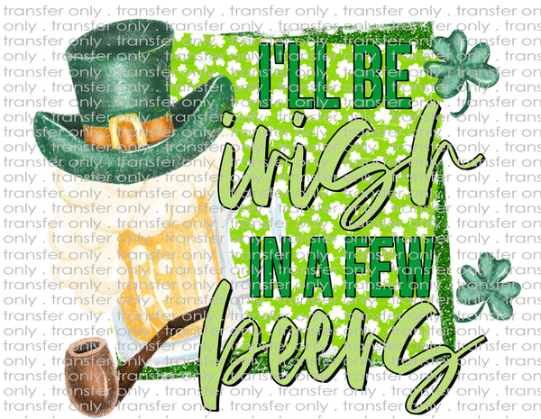 St. Patrick's Day - Waterslide, Sublimation Transfers