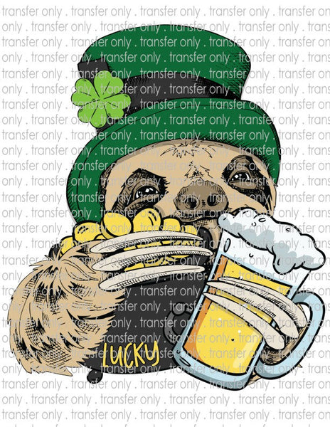 Lucky Sloth - Waterslide, Sublimation Transfers