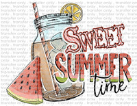 Sweet Summertime - Waterslide, Sublimation Transfers