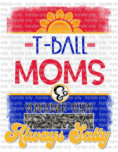 T Ball - Waterslide, Sublimation Transfers