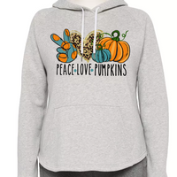 Peace Love Pumpkins - DTF Transfer