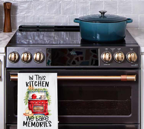 In This Kitchen We Bake Memories - Kitchen Designs - Sublimation Transfer