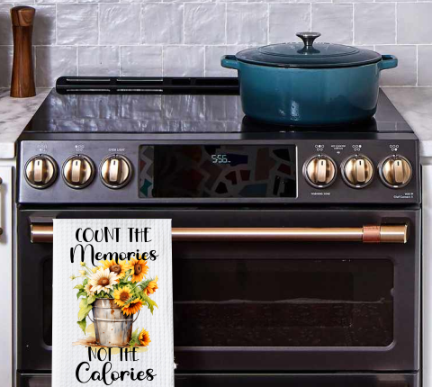 Count The Memories Not The Calories - Kitchen Design - Sublimation Transfer