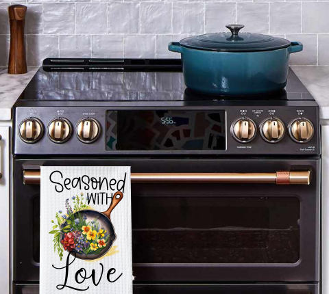 Seasoned With Love - Kitchen Design - Sublimation Transfer
