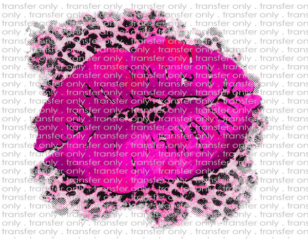 Leopard Lips - Waterslide, Sublimation Transfers