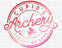 Cupid's Archery - Waterslide, Sublimation Transfers