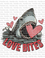 Love Bites - Waterslide, Sublimation Transfers