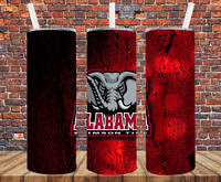 Alabama - Tumbler Wrap - Sublimation Transfers