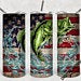 Bass Fishing - Tumbler Wrap Sublimation Transfers