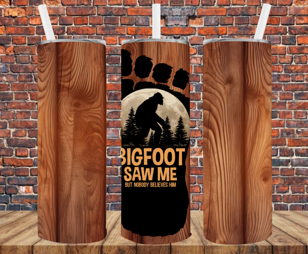 Bigfoot - Tumbler Wrap - Sublimation Transfers