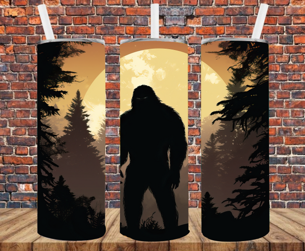 Bigfoot - Tumbler Wrap - Sublimation Transfers