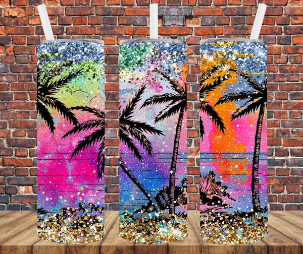 Bright Summer - Tumbler Wrap Sublimation Transfers